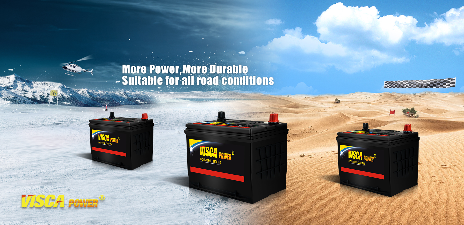 JUJIANG POWER battery - Durable in extreme conditions from desert to glacier. 