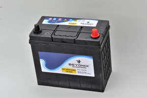 بطارية تشغيل السيارة Jeje Europe Standard Beyonix Factory Supply JIS 12V45ah CMF 55B24L