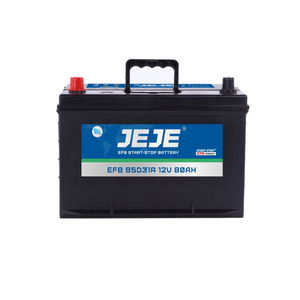 بطارية سيارة EFB Start-Stop ماركة JEJE 12V EFB 95D31R